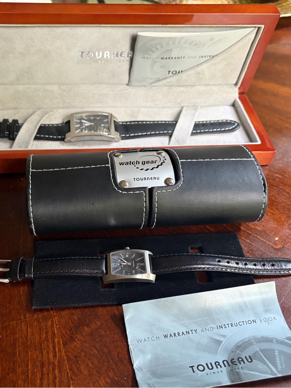 NEW Tourneau His & Hers Swiss Watch Set – Complete with Original Box & Papers